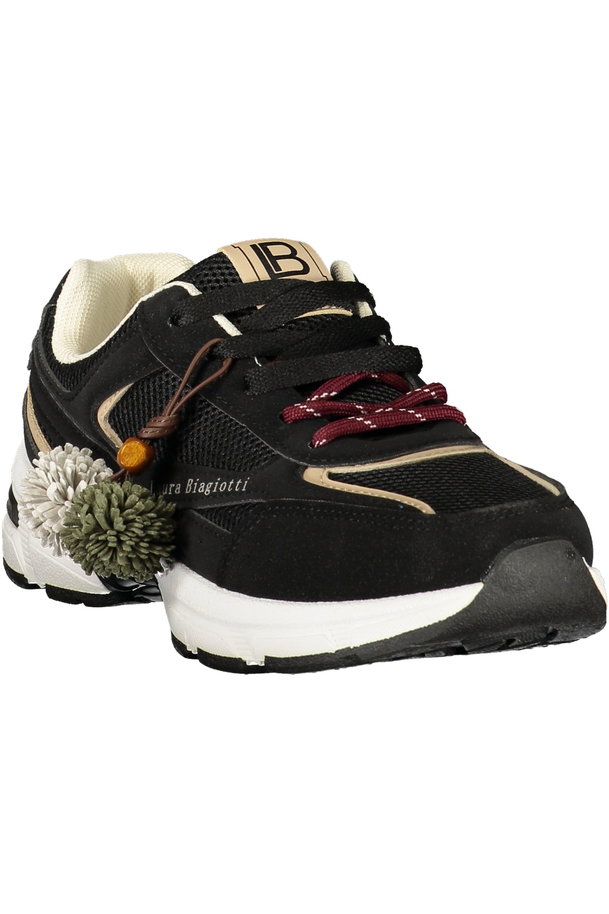 LAURA BIAGIOTTI WOMEN'S BLACK SPORTS SHOES