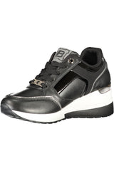 LAURA BIAGIOTTI WOMEN'S BLACK SPORTS SHOES