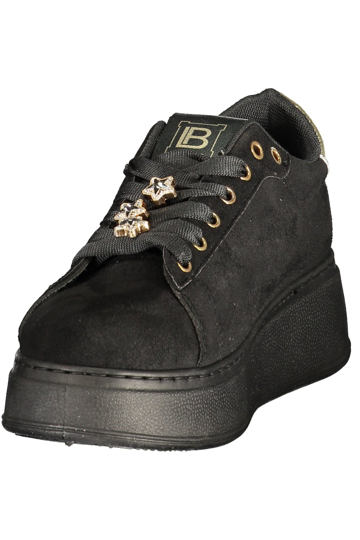 LAURA BIAGIOTTI WOMEN'S BLACK SPORTS SHOES