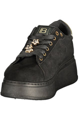 LAURA BIAGIOTTI WOMEN'S BLACK SPORTS SHOES
