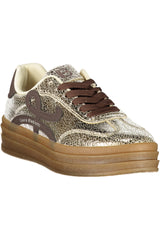 LAURA BIAGIOTTI WOMEN'S GOLD SPORTS SHOES