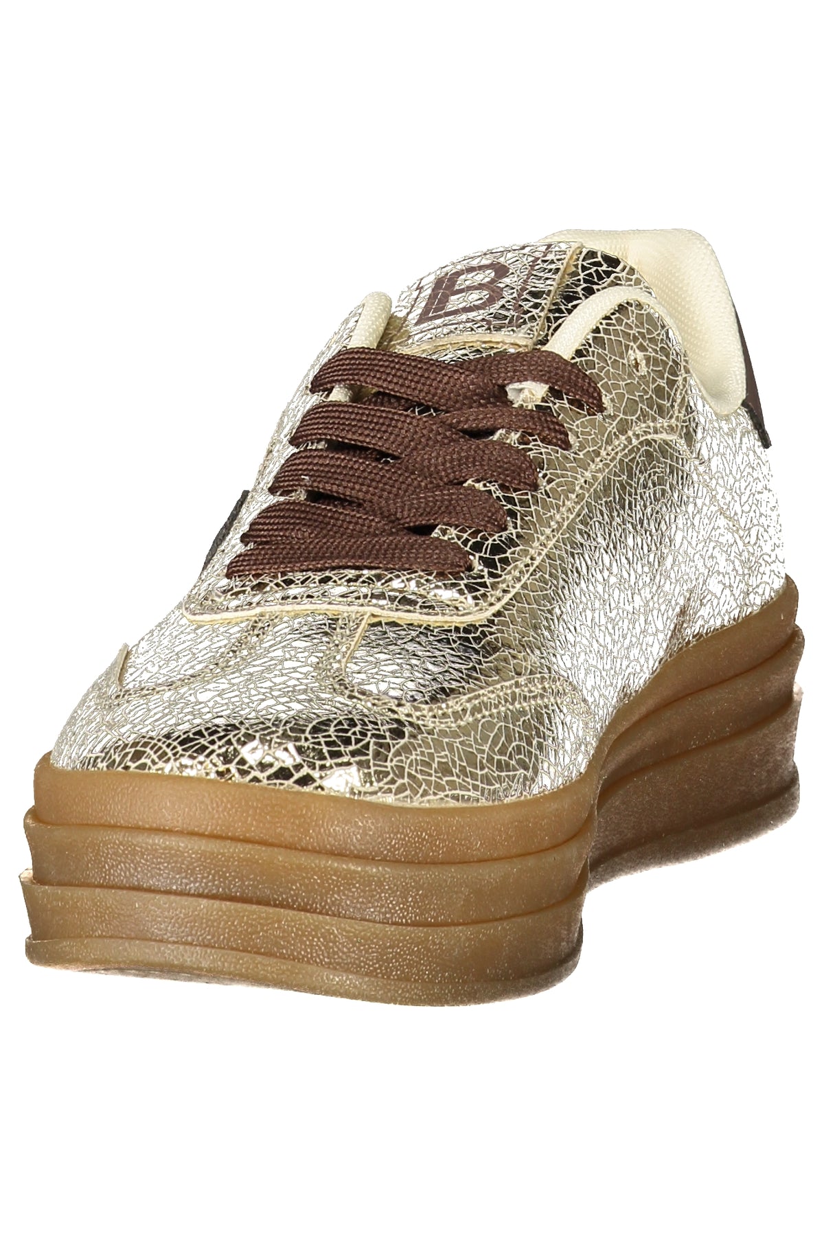 LAURA BIAGIOTTI WOMEN'S GOLD SPORTS SHOES