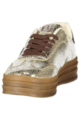 LAURA BIAGIOTTI WOMEN'S GOLD SPORTS SHOES