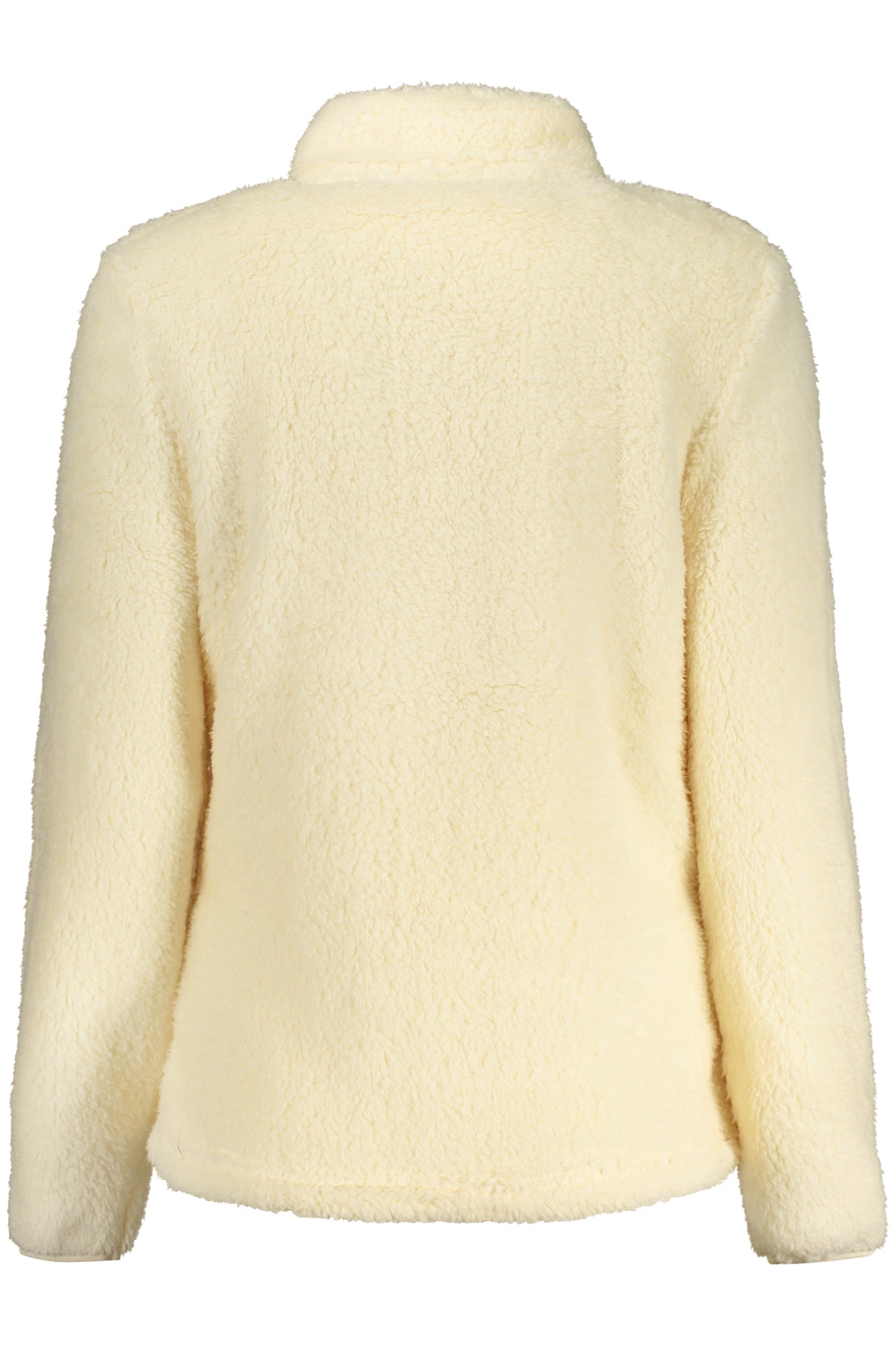 LAURA BIAGIOTTI WOMEN'S BEIGE ZIP-UP SWEATSHIRT