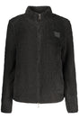 LAURA BIAGIOTTI WOMEN'S BLACK ZIP-UP SWEATSHIRT