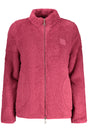 LAURA BIAGIOTTI WOMEN'S PURPLE ZIP-UP SWEATSHIRT