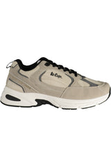 LEE COOPER MEN'S BEIGE SPORTS SHOES