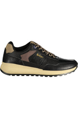 LEE COOPER MEN'S BLACK SPORTS SHOES