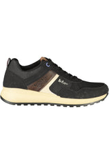 LEE COOPER MEN'S BLACK SPORTS SHOES