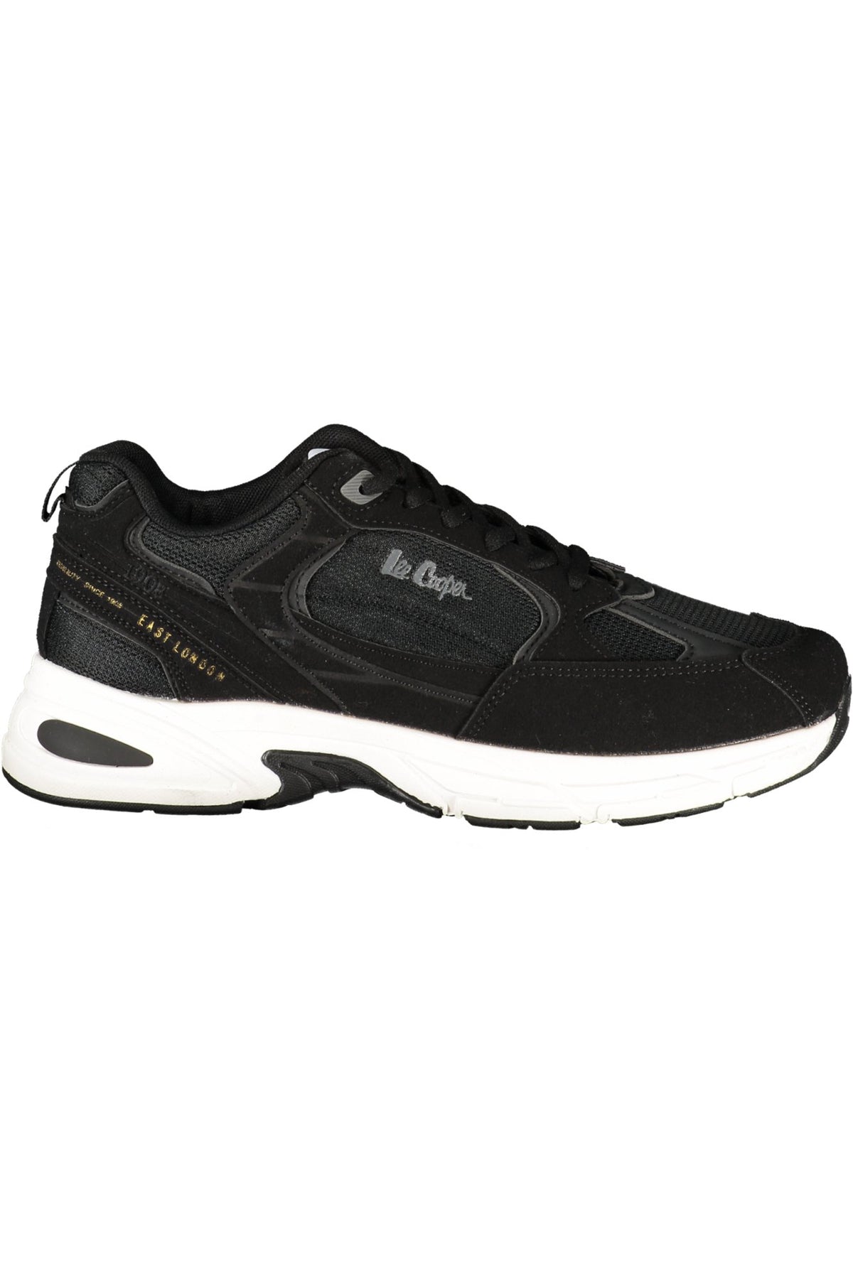 LEE COOPER MEN'S BLACK SPORTS SHOES