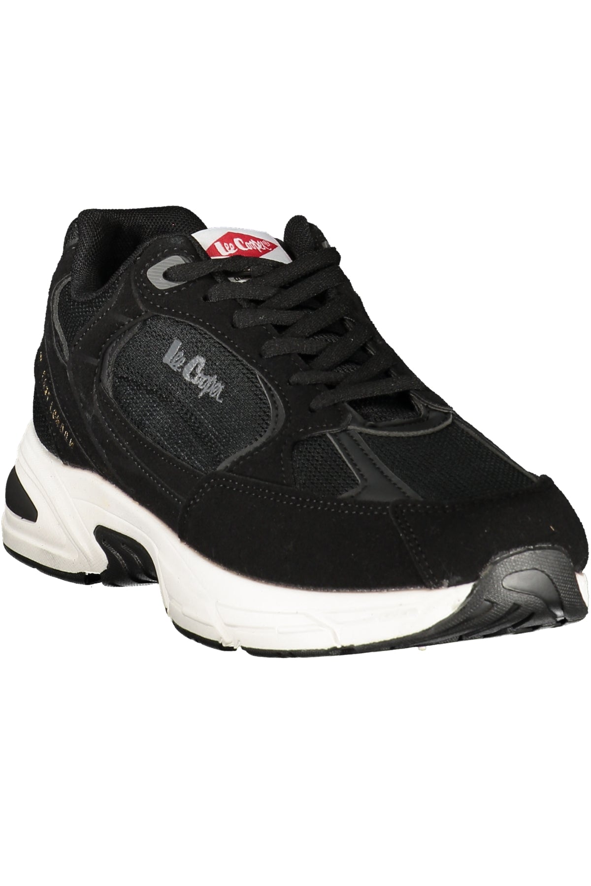 LEE COOPER MEN'S BLACK SPORTS SHOES