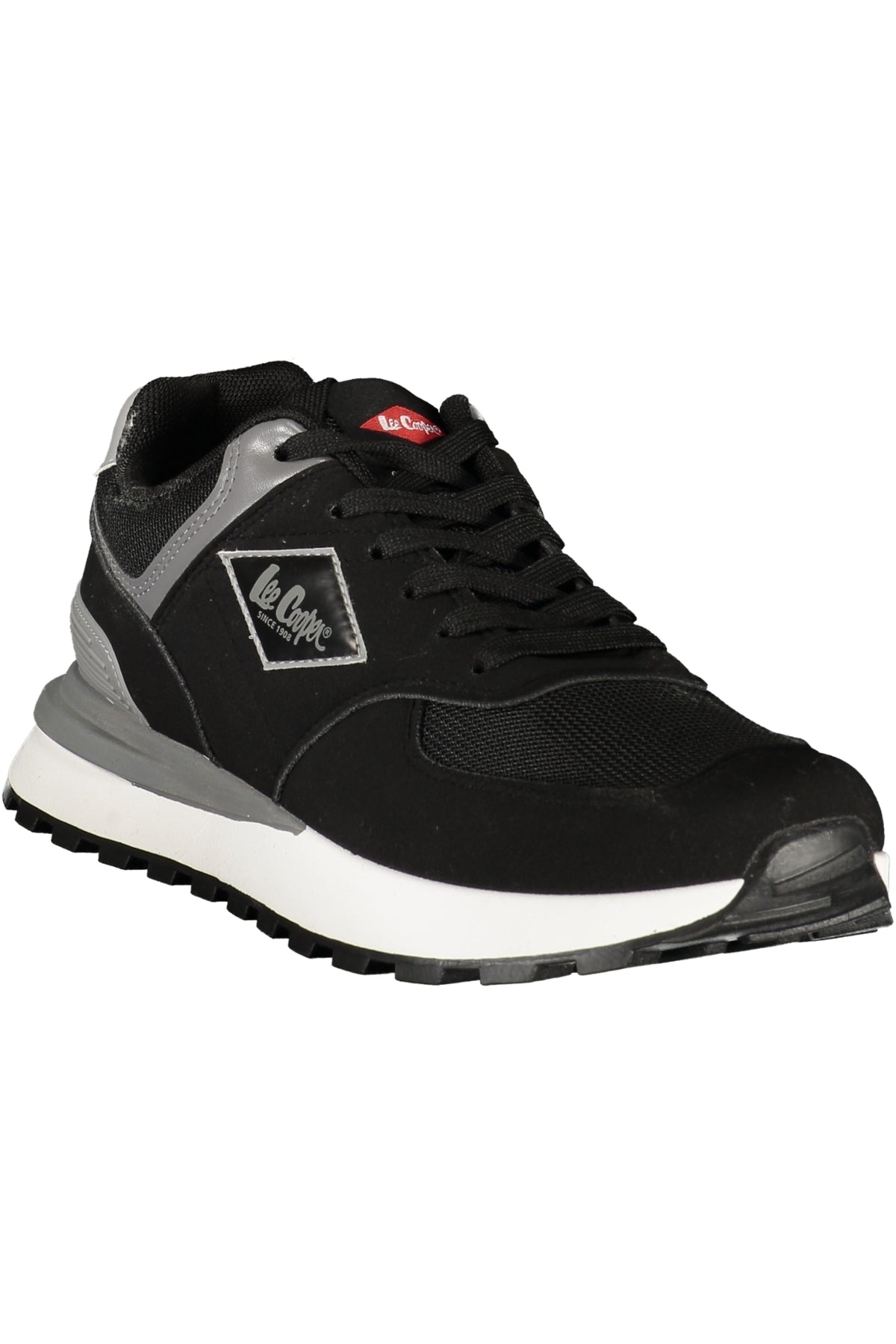 LEE COOPER MEN'S BLACK SPORTS SHOES