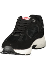 LEE COOPER MEN'S BLACK SPORTS SHOES