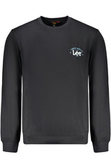 LEE MEN'S BLACK ZIP-UP SWEATSHIRT