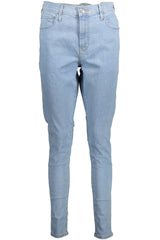 LEVI'S JEANS DENIM WOMAN LIGHT BLUE