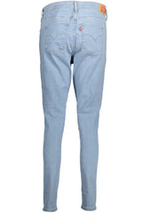 LEVI'S JEANS DENIM WOMAN LIGHT BLUE