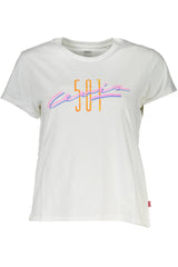 LEVI'S SHORT SLEEVE T-SHIRT WOMEN WHITE