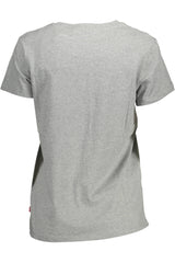 LEVI'S SHORT SLEEVE T-SHIRT WOMEN GREY