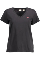 LEVI'S SHORT SLEEVE T-SHIRT WOMEN BLACK