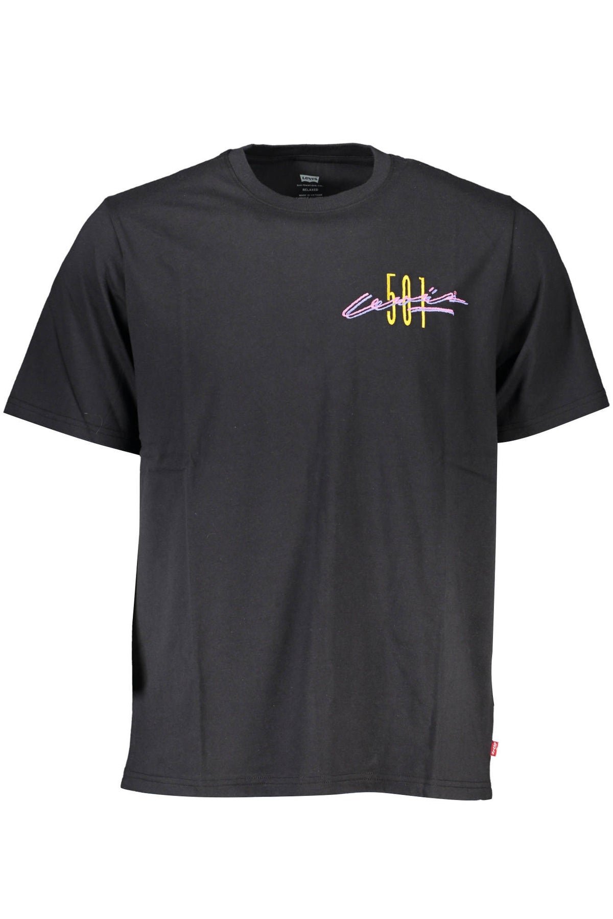 LEVI'S SHORT SLEEVE T-SHIRT MEN BLACK
