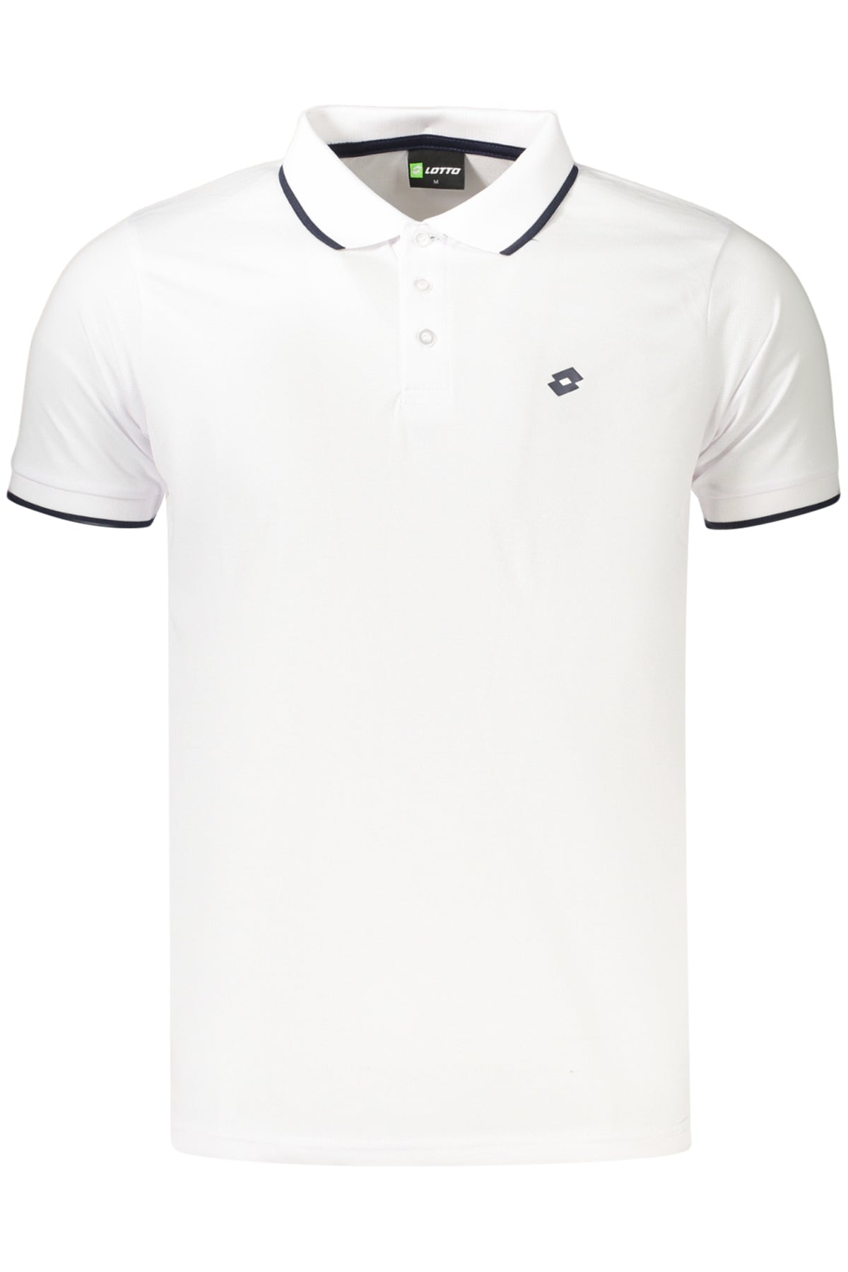 LOTTO MEN'S SHORT-SLEEVED POLO SHIRT WHITE