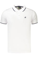 LOTTO MEN'S SHORT-SLEEVED POLO SHIRT WHITE