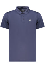 LOTTO MEN'S SHORT-SLEEVED POLO SHIRT BLUE