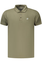 LOTTO MEN'S SHORT-SLEEVED POLO SHIRT GREEN