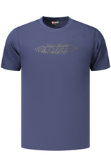 LOTTO MEN'S SHORT-SLEEVED T-SHIRT BLUE