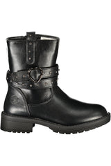 LUMBERJACK BLACK GIRL'S BOOT