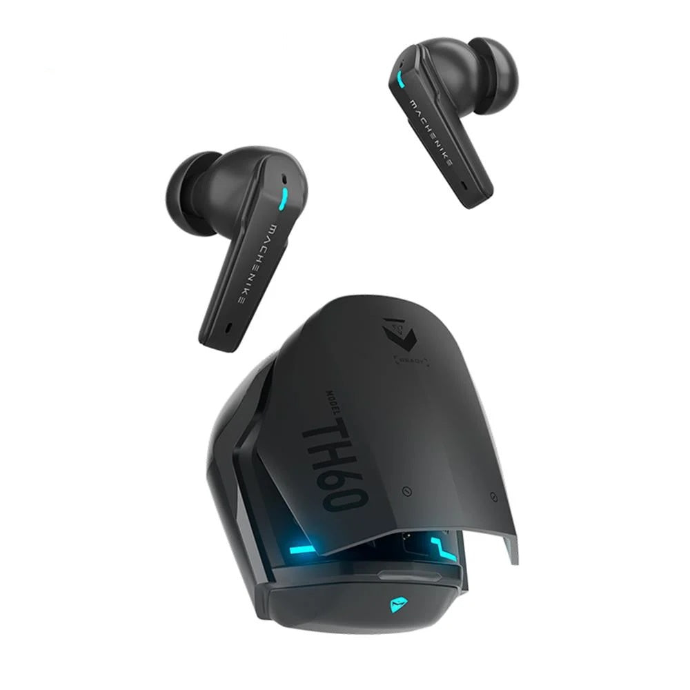 Machenike TWS Earphones TH60 , Ultra-Low Latency, Active Noise Cancelling Mic, 36-Hour Battery Life, IPX5 , VR, Switch, Pc, Phone