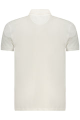 Navy Men's Short-Sleeved Polo Shirt, White