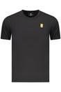 Navy Men's Black Short-Sleeved T-Shirt