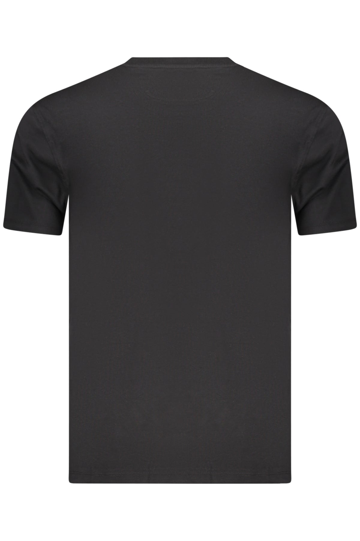 Navy Men's Black Short-Sleeved T-Shirt