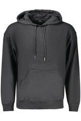 MARINA YACHTING MEN'S BLACK ZIP-UP SWEATSHIRT