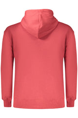 MARINA YACHTING MEN'S RED ZIP-UP SWEATSHIRT
