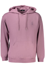 MARINA YACHTING MEN'S PURPLE ZIP-UP SWEATSHIRT