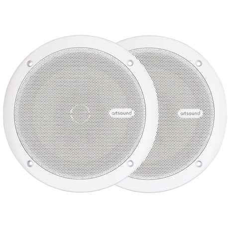 Artsound MDC64.2 W Ceiling Marine Speakers IP66 6.5'' White (pair)