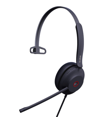 Yealink Headset Wired USB Dual-Mic Noise Cancelling USB-A UH37 Mono Teams