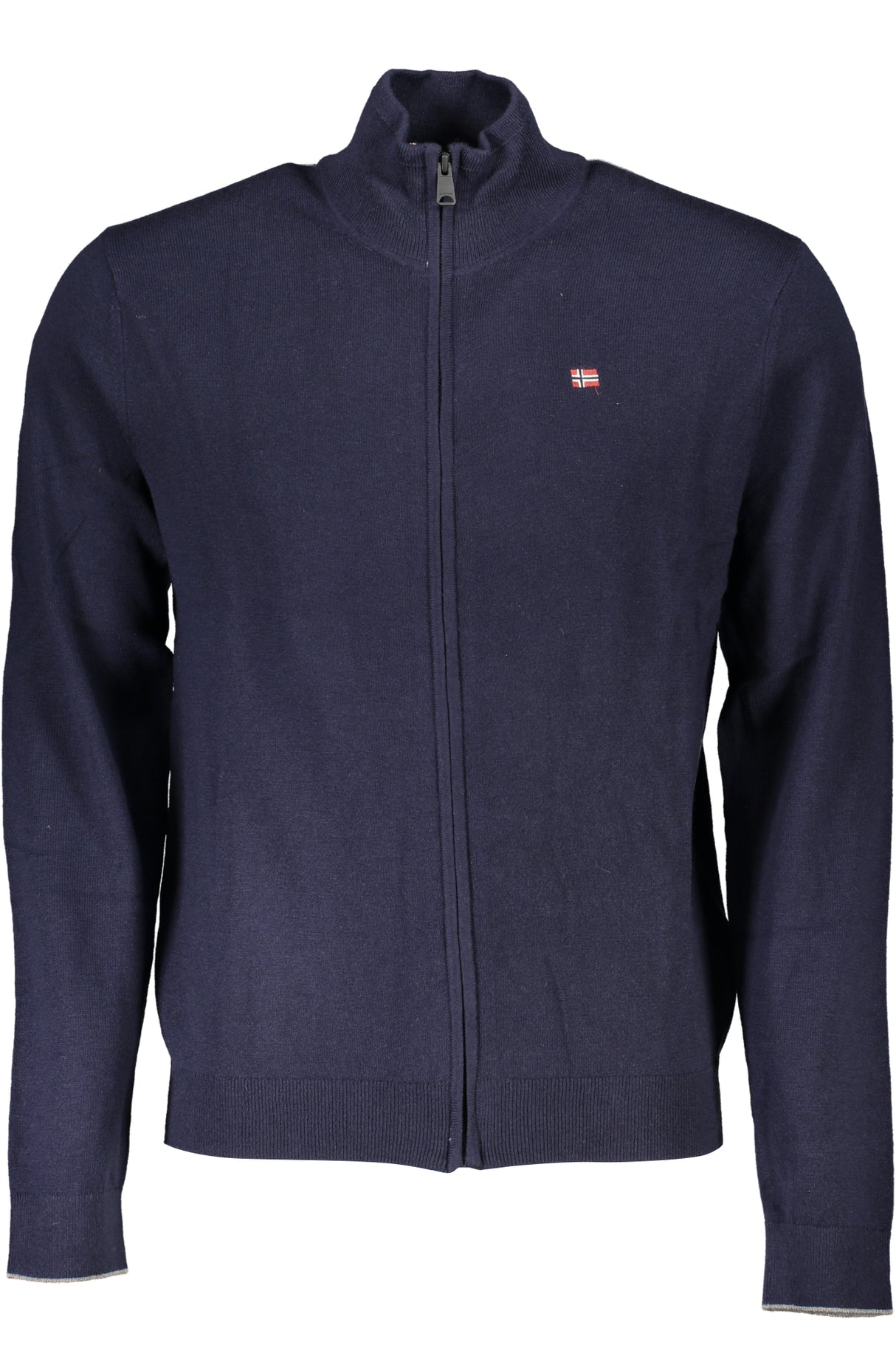 NAPAPIJRI MEN'S BLUE CARDIGAN