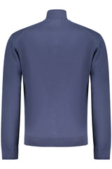 NAPAPIJRI MEN'S BLUE CARDIGAN