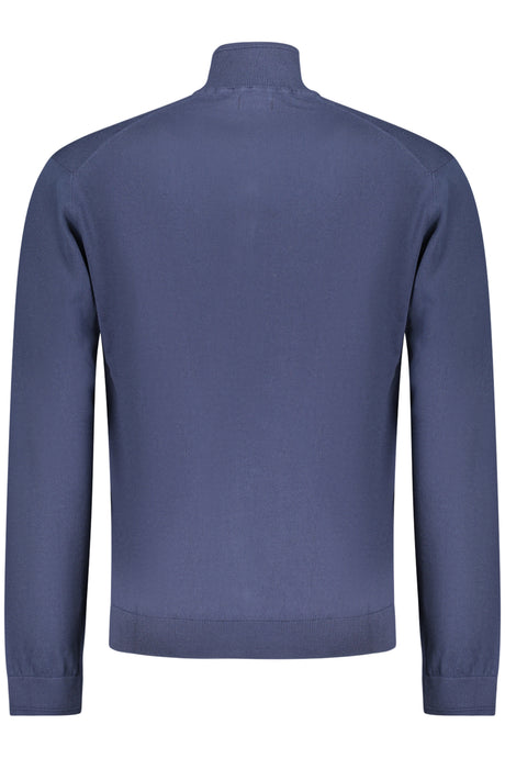 NAPAPIJRI MEN'S BLUE CARDIGAN