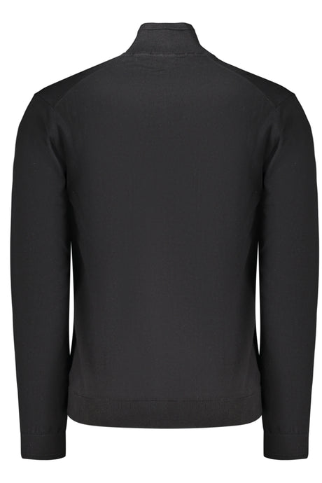 NAPAPIJRI MEN'S BLACK CARDIGAN