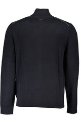 NAPAPIJRI MEN'S BLACK CARDIGAN