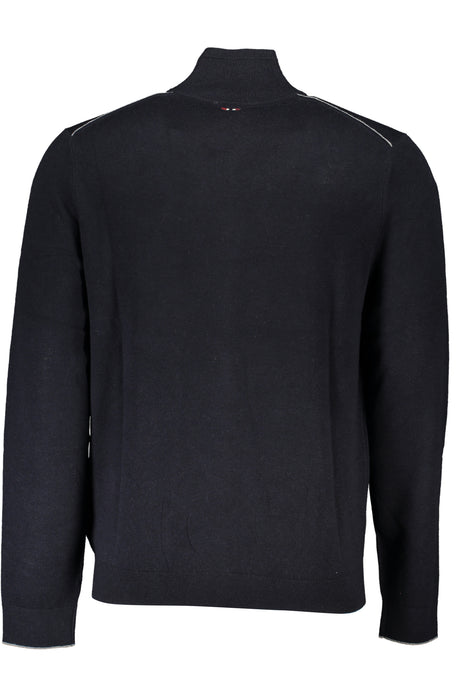 NAPAPIJRI MEN'S BLACK CARDIGAN