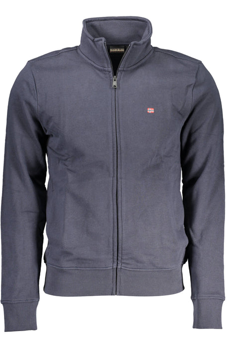 NAPAPIJRI MEN'S ZIP-UP SWEATSHIRT BLUE