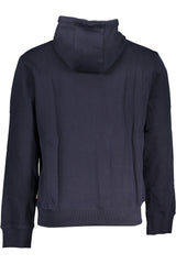 NAPAPIJRI MEN'S BLUE ZIP SWEATSHIRT