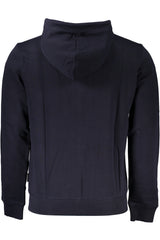 NAPAPIJRI MEN'S BLUE ZIP SWEATSHIRT