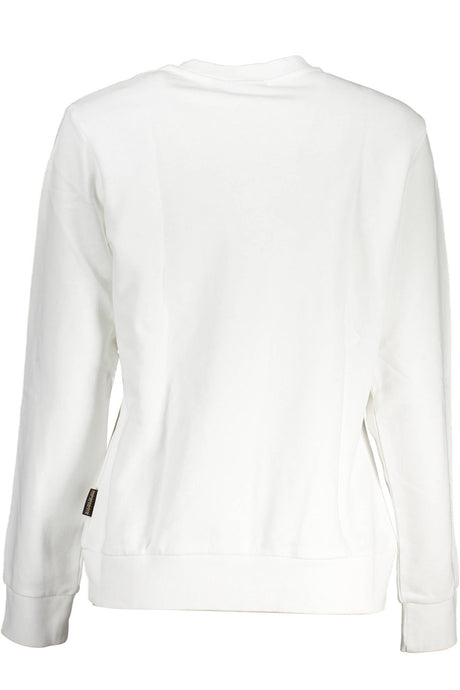NAPAPIJRI WOMEN'S ZIP-UP SWEATSHIRT WHITE