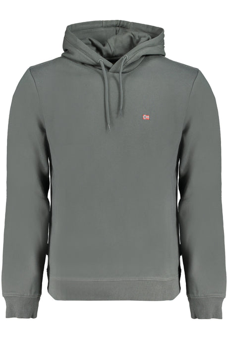 NAPAPIJRI SWEATSHIRT WITHOUT ZIP MEN GREEN